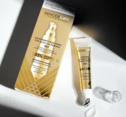 Eveline Cosmetics D’Aury RemodeLift Therapy kofeinowy mezo-krem pod oczy i na powieki 3w1 15 ml