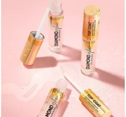 Eveline Cosmetics Diamond Glow Lip Luminizer błyszczyk do ust z kwasem hialuronowym 06 Choco Bons 4,5 ml