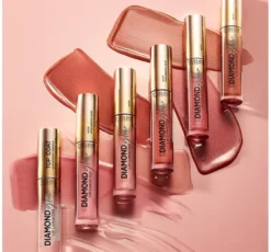 Eveline Cosmetics Diamond Glow Lip Luminizer błyszczyk do ust z kwasem hialuronowym 06 Choco Bons 4,5 ml