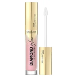 Eveline Cosmetics Diamond Glow Lip Luminizer błyszczyk do ust z kwasem hialuronowym 14 Angel Kiss 4,5 ml