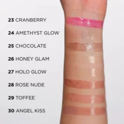 Eveline Cosmetics Diamond High Shine Serum kolagenowy błyszczyk-serum do ust z peptydami 30 Angel Kiss 5 ml