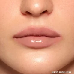 Eveline Cosmetics Diamond High Shine Serum kolagenowy błyszczyk-serum do ust z peptydami 30 Angel Kiss 5 ml