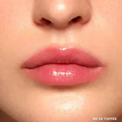 Eveline Cosmetics Diamond High Shine Serum kolagenowy błyszczyk-serum do ust z peptydami 29 Toffee 5 ml