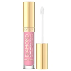 Eveline Cosmetics Diamond High Shine Serum błyszczyk-serum do ust 20 Baby Pink 5 ml