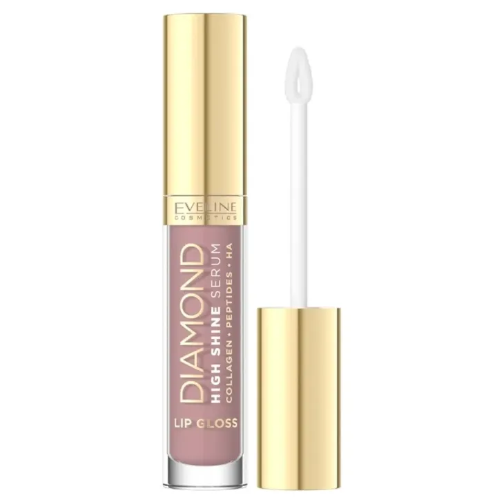 Eveline Cosmetics Diamond High Shine Serum błyszczyk-serum do ust 21 Dusty Rose 5 ml