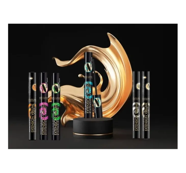 Eveline Cosmetics Extension Volume False Definition 4D tusz do rzęs z efektem sztucznych rzęs XXL Black 10 ml