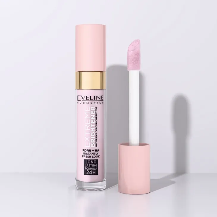 Eveline Cosmetics Extreme Brightener rozświetlający korektor pod oczy 00 Magic Pink 7 ml