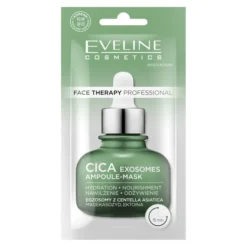 Eveline Cosmetics Face Therapy Professional CICA Exosomes Ampoule-Mask regenerująca maseczka do twarzy 8 ml
