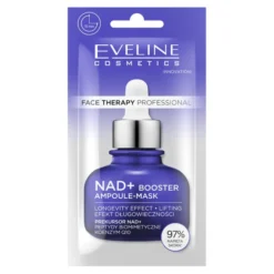 Eveline Cosmetics Face Therapy Professional NAD+ Booster Ampoule-Mask liftingująca maseczka do twarzy 8 ml