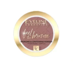 Eveline Cosmetics Feel The Bronze puder brązujący 02 Chocolate Cake 4 g