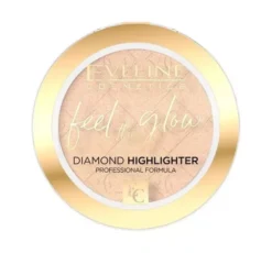 Eveline Cosmetics Feel The Glow rozświetlacz do twarzy 01 Sparkle 4,2 g