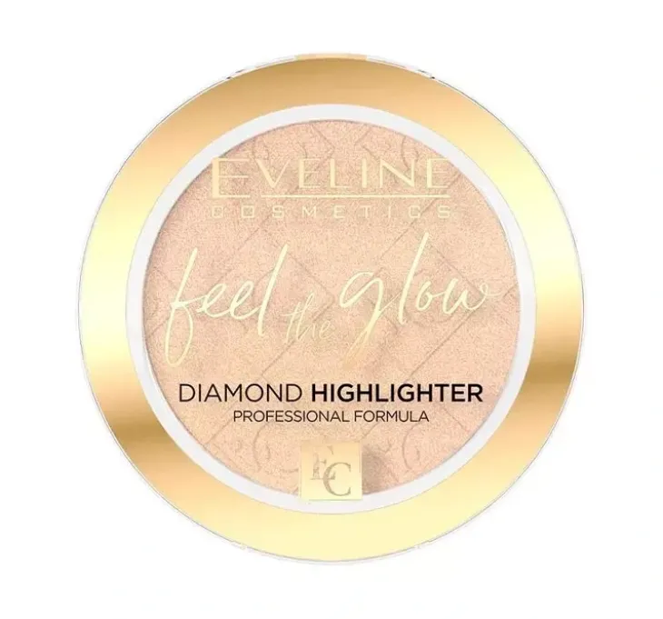 Eveline Cosmetics Feel The Glow rozświetlacz do twarzy 01 Sparkle 4,2 g