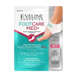 Eveline Cosmetics Foot Care Med+ złuszczająca maska S.O.S. do stóp 1 para
