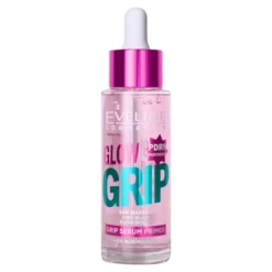 Eveline Cosmetics Glow Grip Serum Primer rozświetlająca baza-serum pod makijaż z 2% niacynamidem 30 ml