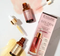 Eveline Cosmetics Golden Ageless przeciwzmarszczkowe serum aktywnie liftingujące 18 ml