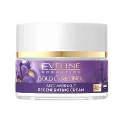 Eveline Cosmetics Gold & Retinol przeciwzmarszczkowy krem regenerujący do twarzy 40+ 50 ml