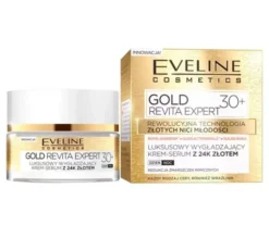 Eveline Cosmetics Gold Revita 30+ wygładzający krem do twarzy na dzień i na noc 50 ml