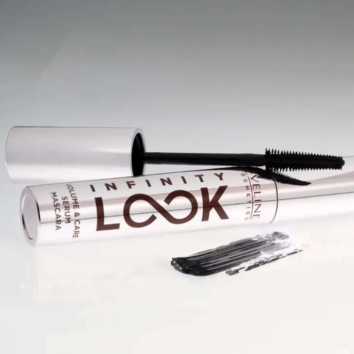 Eveline Cosmetics Infinity Look Volume & Care Serum Mascara pogrubiający tusz-serum do rzęs 7 ml