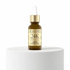 Eveline Cosmetics 24k Gold & Caviar intensywnie ujędrniające serum do twarzy ze złotem 18 ml