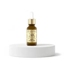 Eveline Cosmetics 24k Gold & Caviar intensywnie odżywcze serum do twarzy ze złotem 18 ml