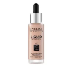 Eveline Cosmetics Liquid Control HD podkład do twarzy 035 Natural Beige 32 ml