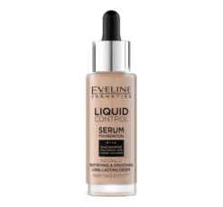 Eveline Cosmetics Liquid Control HD podkład do twarzy 025 Light Rose 32 ml