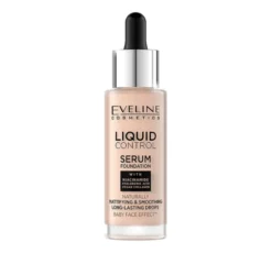 Eveline Cosmetics Liquid Control HD podkład do twarzy 001 Porcelain 32 ml
