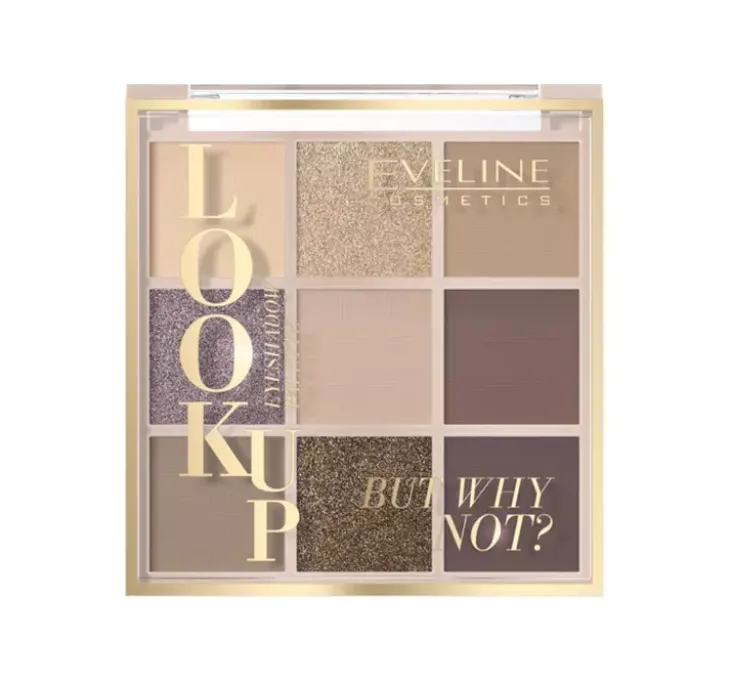 Eveline Cosmetics Look Up Eyeshadow Palette paleta cieni do powiek But Why Not 10,8 g