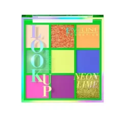 Eveline Cosmetics Look Up Eyeshadow Palette paleta cieni do powiek Neon Lime 10,8 g