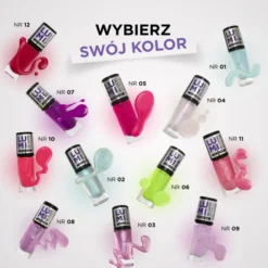 Eveline Cosmetics Lumi Bloom rozświetlający lakier do paznokci 04 Cinderella 8 ml