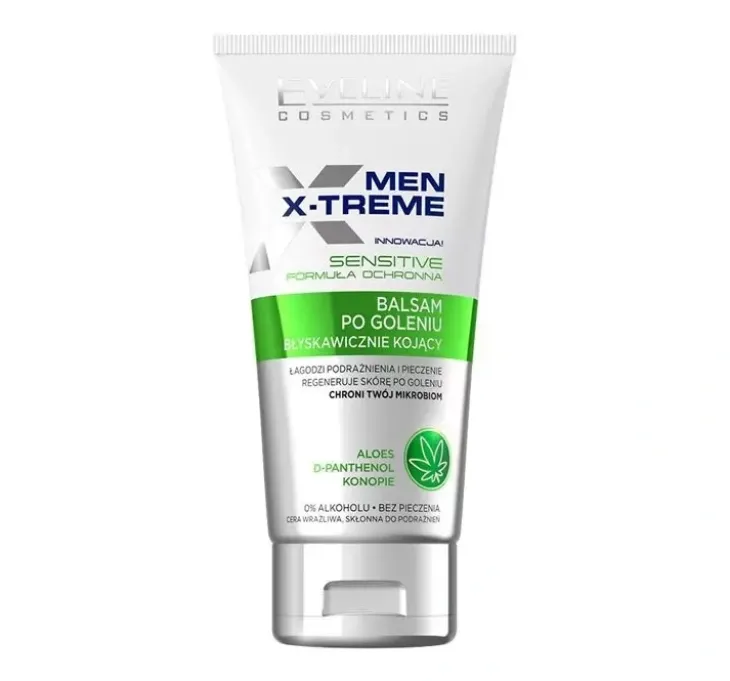 Eveline Cosmetics Men X-Treme Sensitive błyskawicznie kojący balsam po goleniu 150 ml