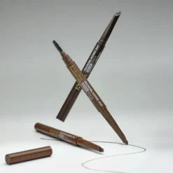 Eveline Cosmetics Microblading 2in1 Brow Pencil wodoodporna kredka do brwi 03 Dark Brown