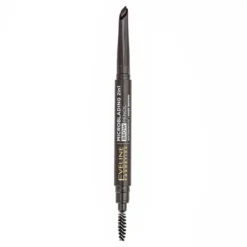 Eveline Cosmetics Microblading 2in1 Brow Pencil wodoodporna kredka do brwi 03 Dark Brown