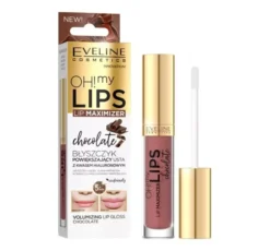 Eveline Cosmetics Oh! My Lips Lip Maximizer czekoladowy błyszczyk powiększający usta 4,5 ml