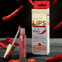 Eveline Cosmetics Oh My Lips Lip Maximizer błyszczyk powiększający usta Chili 4,5 ml