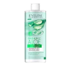 Eveline Cosmetics Organic Aloe + Collagen oczyszczający płyn micelarny 500 ml