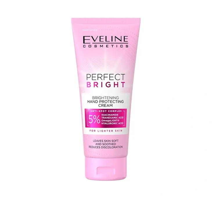 Eveline Cosmetics Perfect Bright rozjaśniający krem ochronny do rąk 100 ml