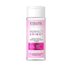 Eveline Cosmetics Perfect Bright rozjaśniający tonik do twarzy przywracający blask 150 ml