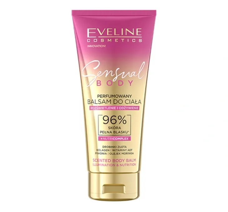Eveline Cosmetics perfumowany balsam do ciała rozświetlenie i regeneracja 200 ml