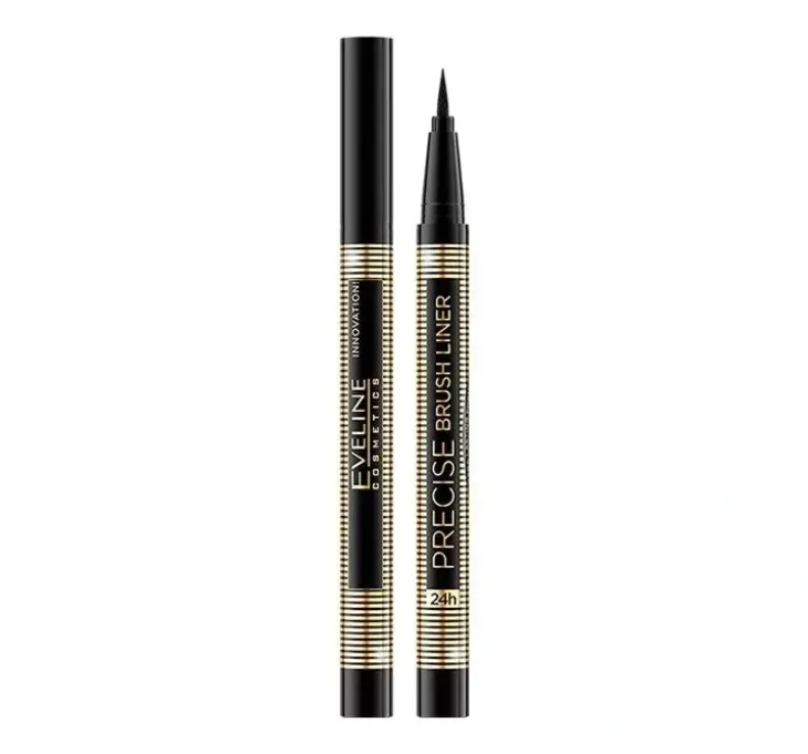 Eveline Cosmetics Precise Brush Liner eyeliner czarny