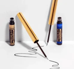 Eveline Cosmetics Precise Slim długotrwały eyeliner do oczu Vinyl Black 2,8 ml