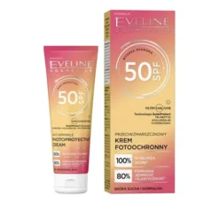 Eveline Cosmetics przeciwzmarszczkowy krem fotoochronny z filtrem SPF50 30 ml