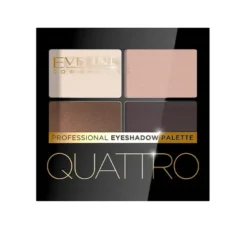 Eveline Cosmetics Quattro Eyeshadow paleta 4 cieni do powiek 9 7,2 g