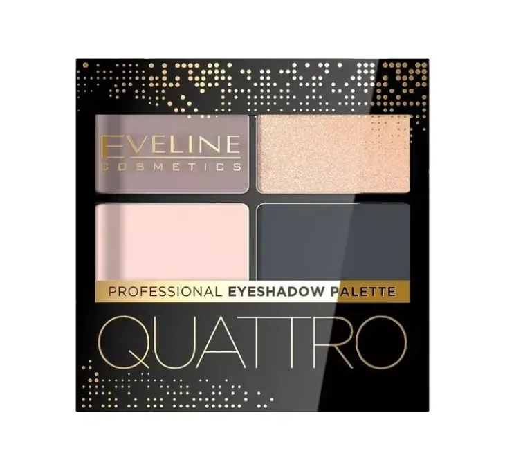 Eveline Cosmetics Quattro Eyeshadow paleta 4 cieni do powiek 02 3,2 g
