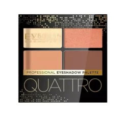 Eveline Cosmetics Quattro Eyeshadow paleta 4 cieni do powiek 01 3,2 g