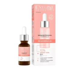 Eveline Cosmetics regenerujące serum do twarzy 10% kwasy AHA i BHA 18 ml