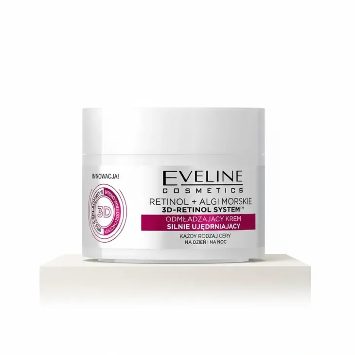Eveline Cosmetics Retinol + Sea Algae ujędrniający krem do każdego rodzaju cery na dzień i na noc 50 ml