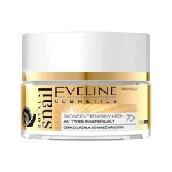 Eveline Cosmetics Royal Snail skoncentrowany krem do twarzy aktywnie regenerujący 70+ 50 ml