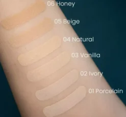 Eveline Cosmetics Selfie Time kryjąco-nawilżający podkład i korektor 02 Ivory 30 ml