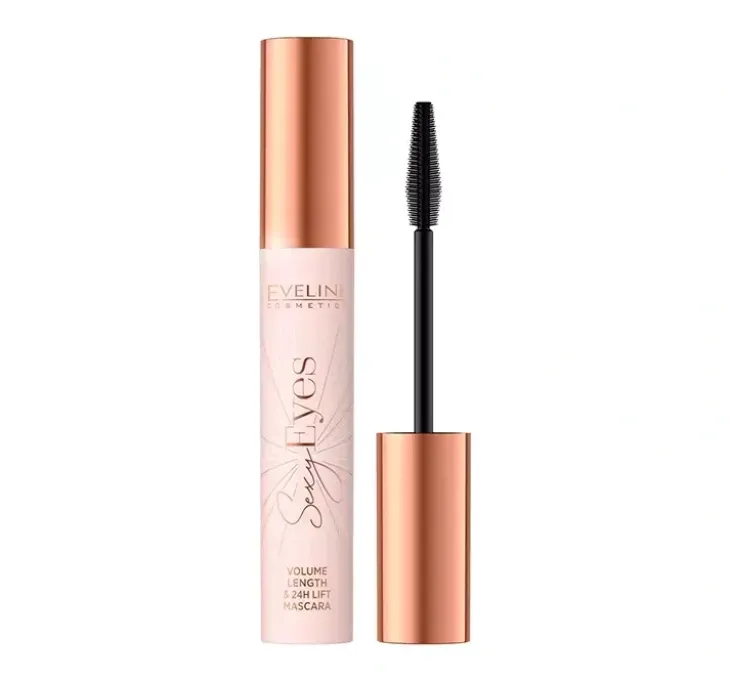 Eveline Cosmetics Sexy Eyes wydłużający tusz do rzęs Extra Black 8 ml